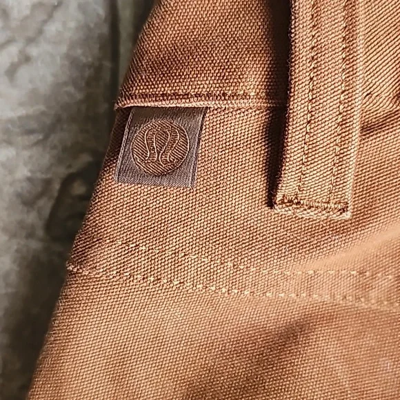 Lululemon Men's ABC Pants Slim Utilitech Copper Brown Sz 32 EUC